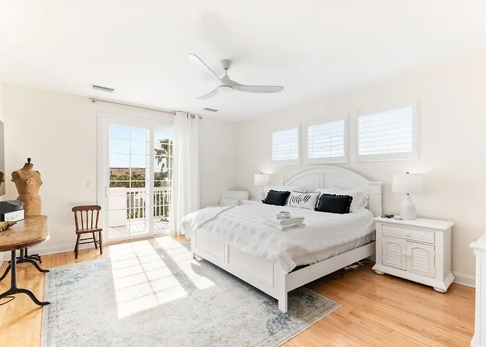 Sol Mate Roof Top Deck At The Beach Private Heated Pool Spa And Firepit St. Augustine